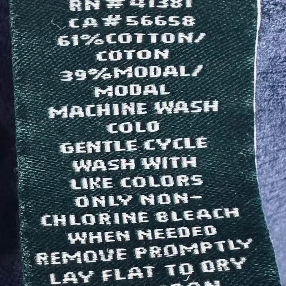 Ralph Lauren Long Cardigan Sweater 2X 18 20 XXL Navy Blue Pockets V-Neck Coastal - Picture 4 of 4